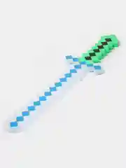Лайм меч Minecraft, световой, алмазный, с подсветкой и звуковыми эффектами, 58 см