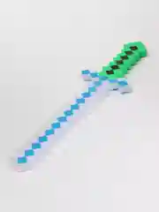 Лайм меч Minecraft, световой, алмазный, с подсветкой и звуковыми эффектами, 58 см