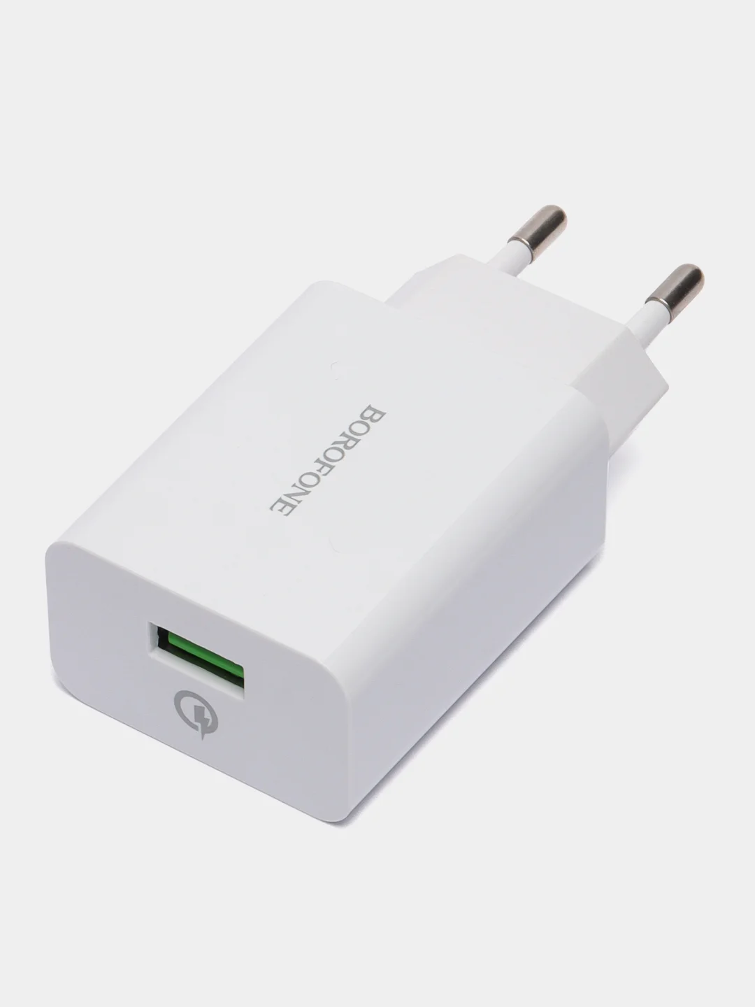 Сетевой адаптер Borofone BA21A, быстрая зарядка Quick Charge 3.0, 18W