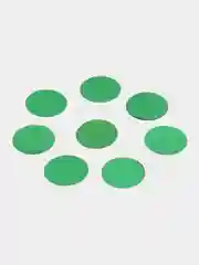 Бирюзовый конфетти круглой формы металик