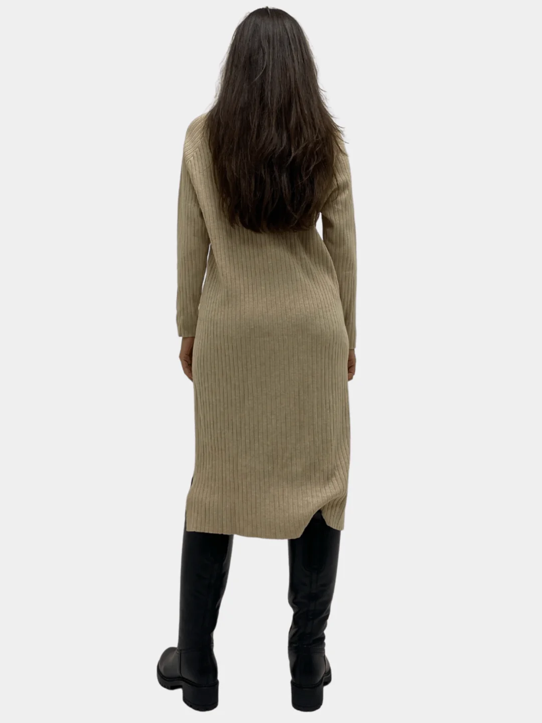 Кремовый теплый свитшот женский, с капюшоном, oversize