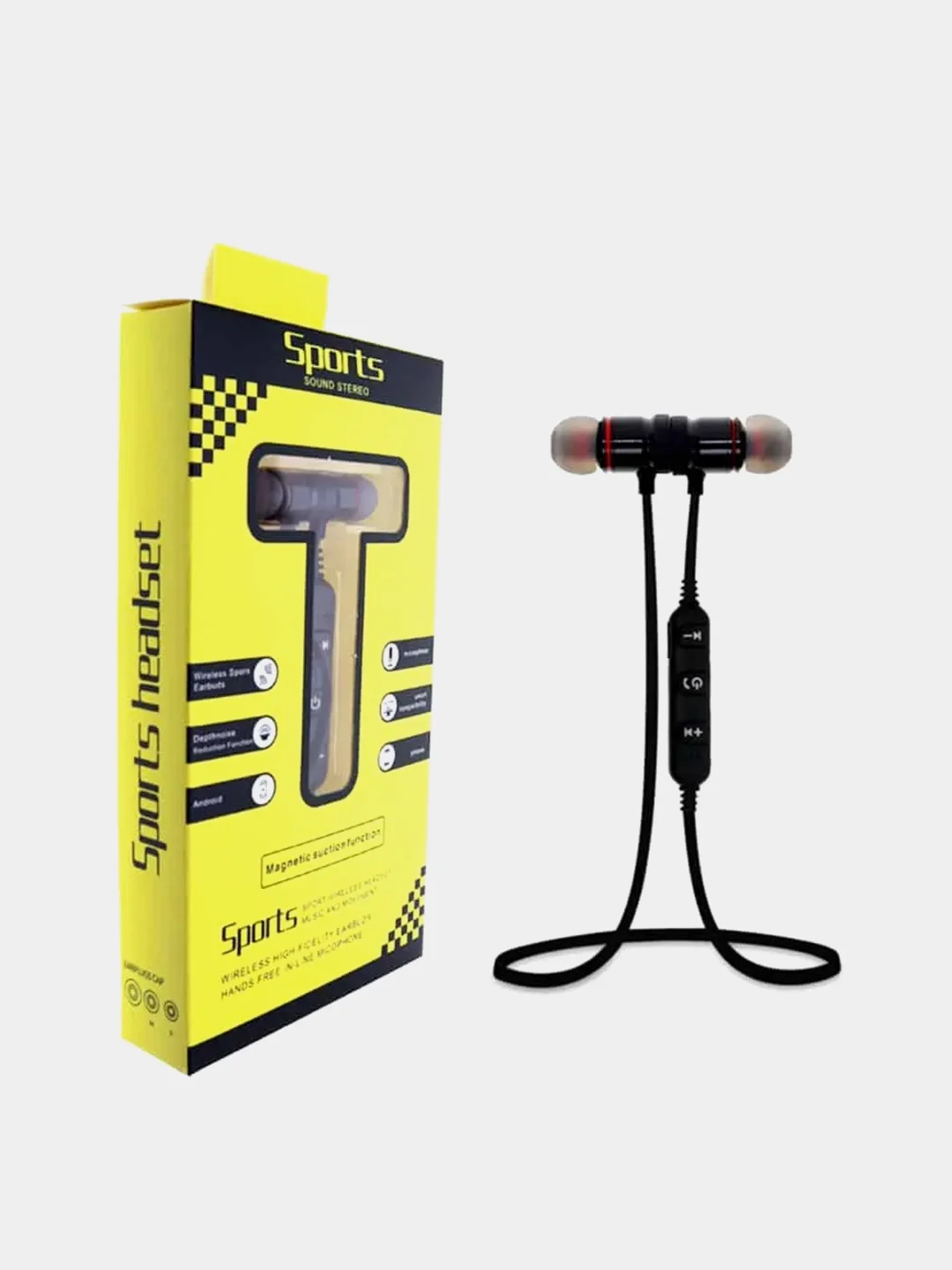 Беспроводные наушники Sports sound stereo nev