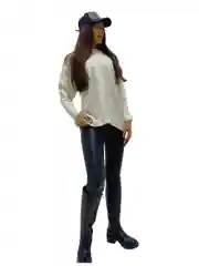 Белый теплый свитшот женский, с капюшоном, oversize