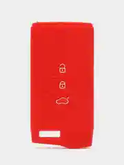 Красный чехол для смарт-ключей Chery Tiggo 7 Pro/ Chery Tiggo 4 Pro/ Chery Exeed / XCITE X-CROSS 7