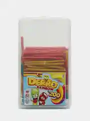 Мармелад жевательный "Радуга вкусов" Derro Rainbow, в пластиковой коробке, 1400 грамм