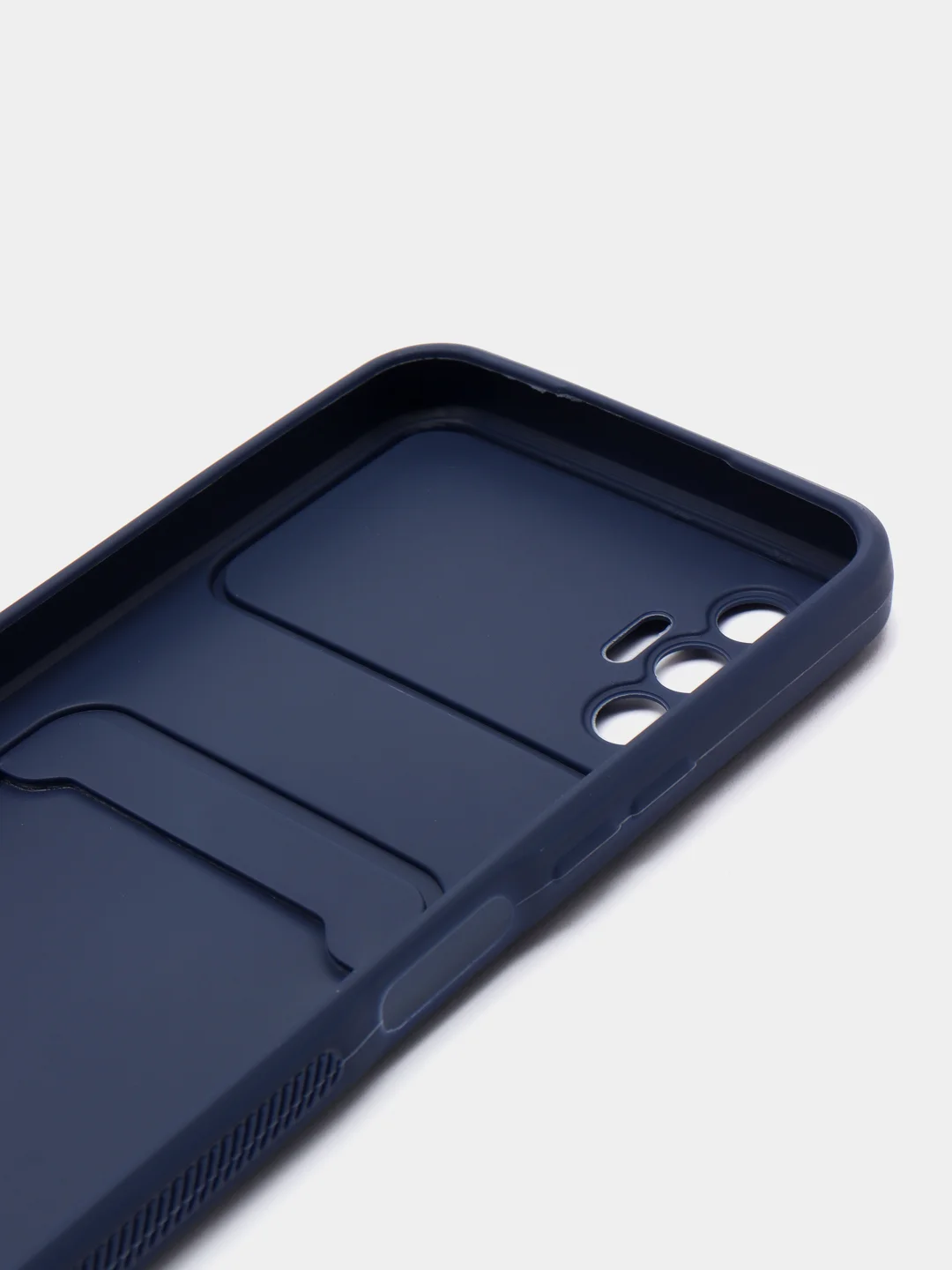 Синий чехол с отделением для пластиковой карточки Tecno Spark 8P