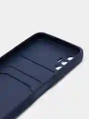 Синий чехол с отделением для пластиковой карточки Tecno Spark 8P