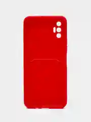 Зеленый чехол с отделением для пластиковой карточки Tecno Spark 8P