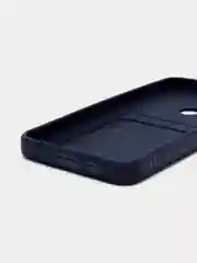 Синий чехол с отделением для пластиковой карточки TECNO SPARK 7
