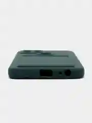 Тёмно-зелёный чехол с отделением для пластиковой карточки Infinix Smart 6