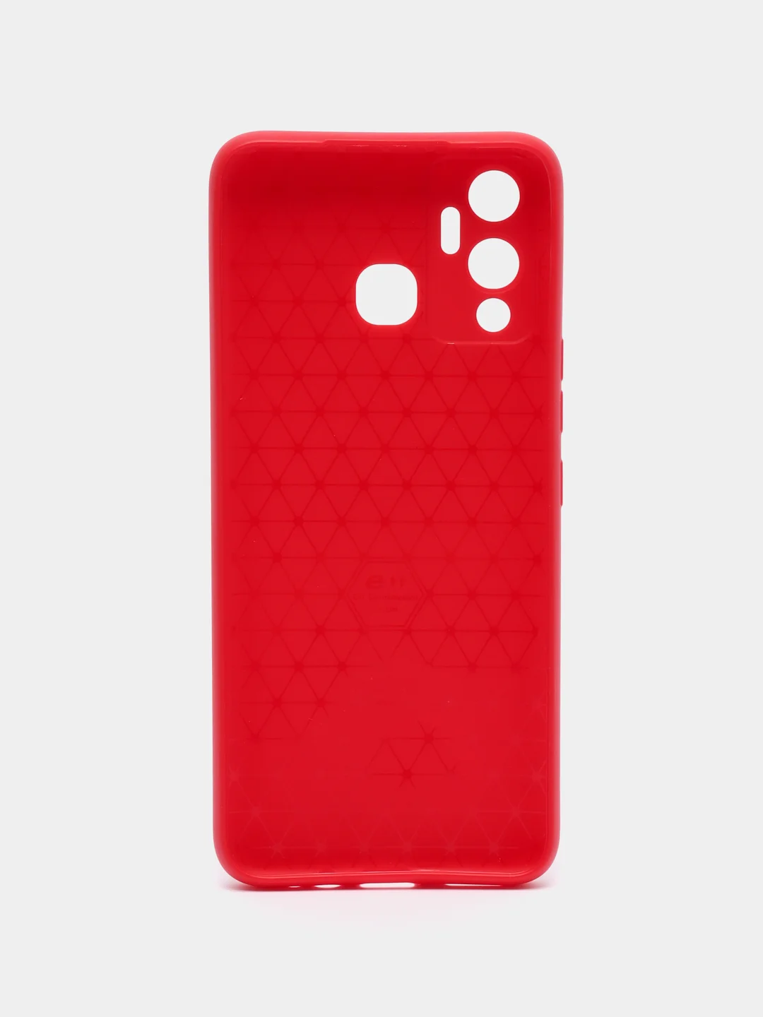 Алый чехол с защитой камеры INFINIX HOT 12 PLAY