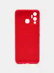 Алый чехол с защитой камеры INFINIX HOT 12 PLAY