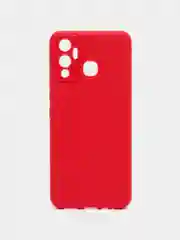 Алый чехол с защитой камеры INFINIX HOT 12 PLAY