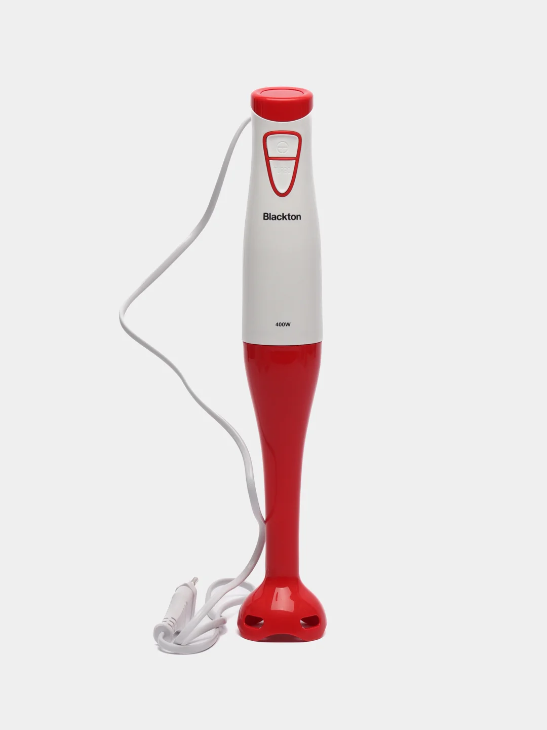 Красный погружной блендер Blackton Bt HB400P, до 14 000 об/мин, низкий уровень шума