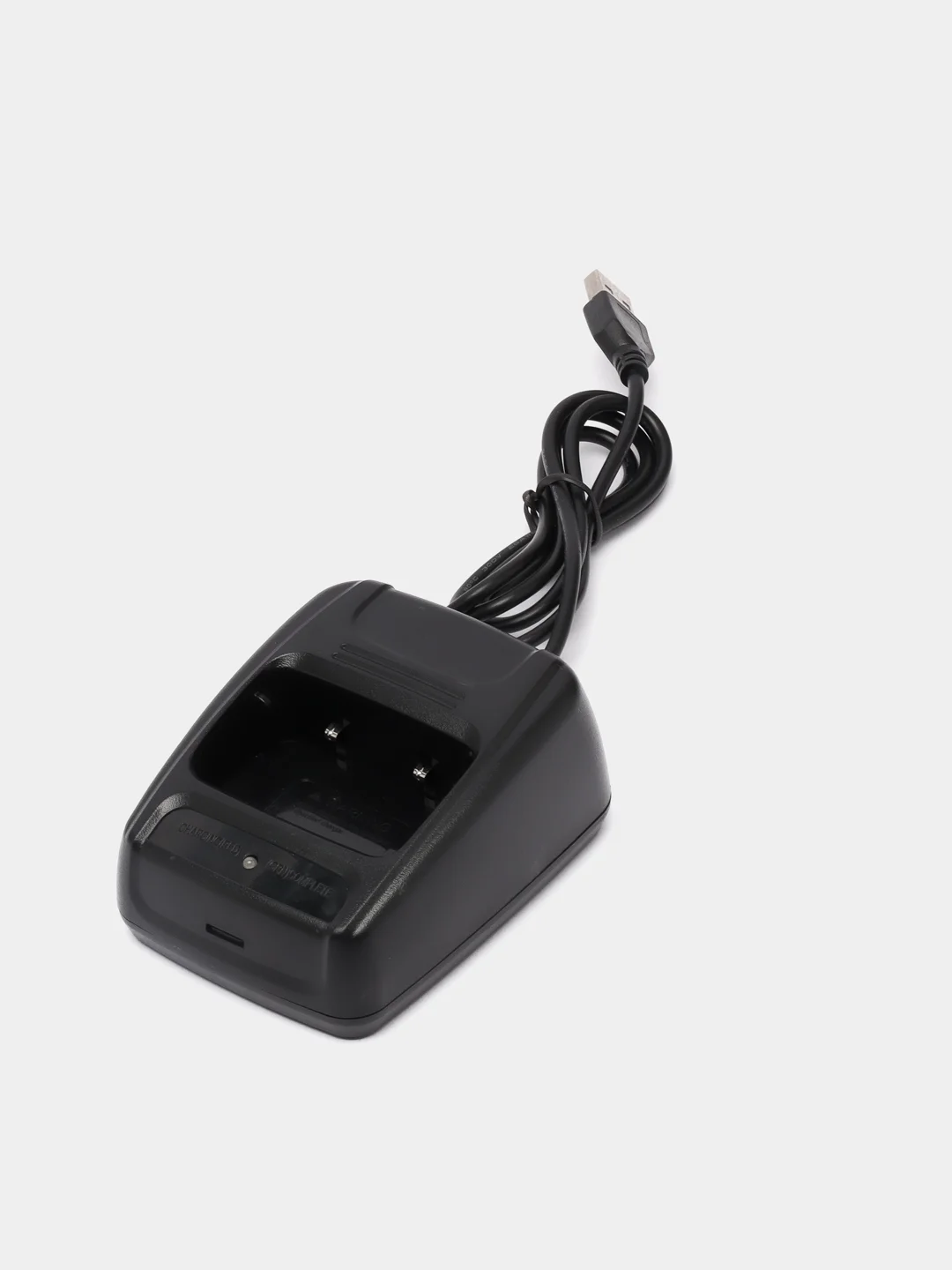 Черный зарядное устройство USB для рации Baofeng 888s, 777s, 666s
