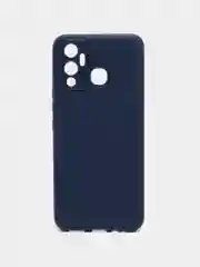 Темно-синий чехол с защитой камеры INFINIX HOT 12 PLAY