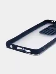 Темно-синий чехол для Xiaomi POCO X3 / POCO X3 PRO с задвижным окном для защиты камеры