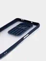 Темно-синий чехол для Xiaomi POCO X3 / POCO X3 PRO с задвижным окном для защиты камеры