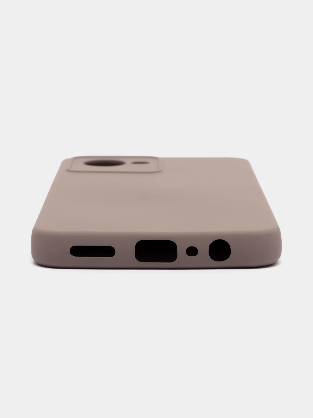 Серебряный чехол REALME C30S / REALME C30 / Narzo 50i prime с защитой камеры