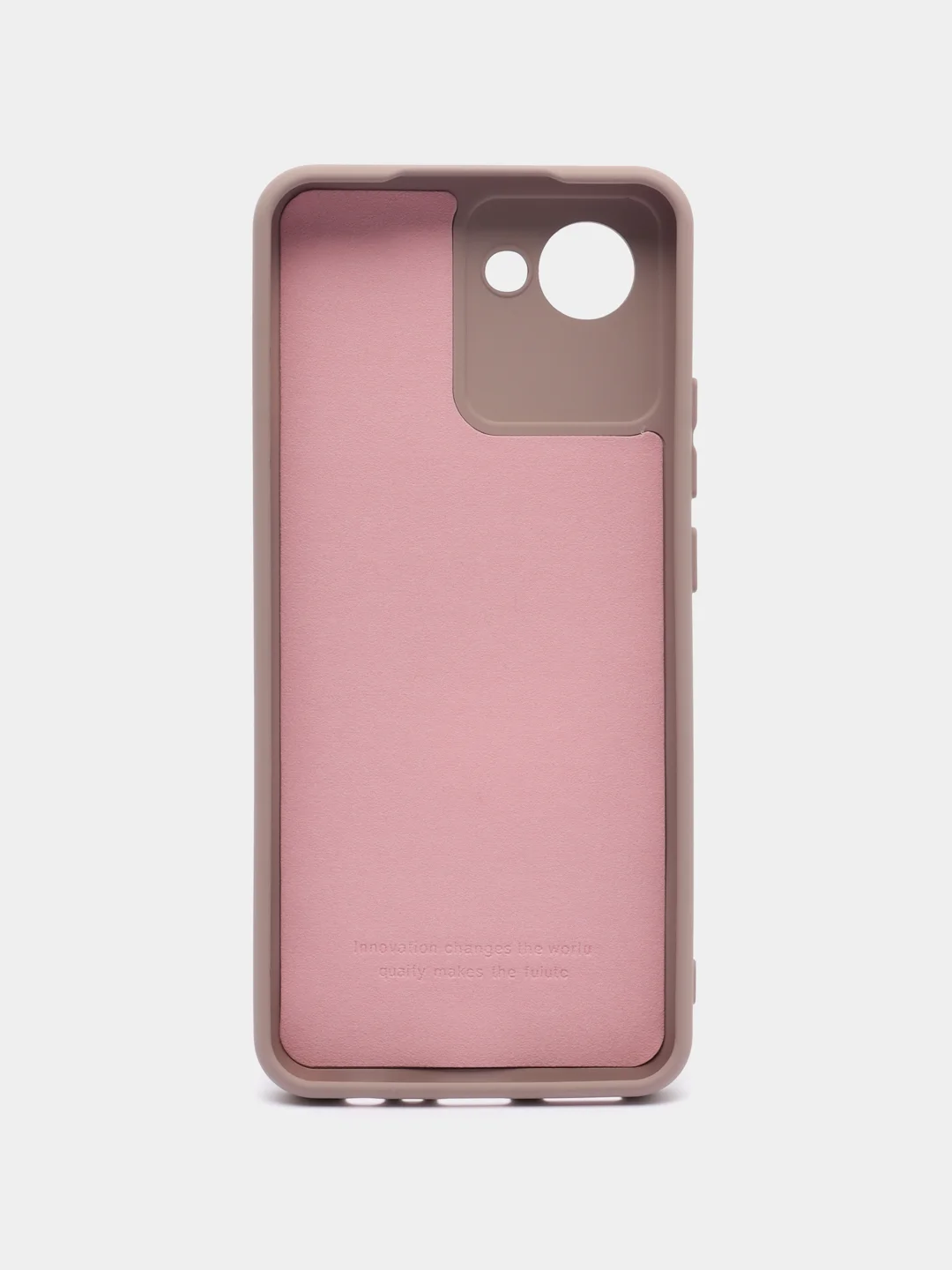 Серебряный чехол REALME C30S / REALME C30 / Narzo 50i prime с защитой камеры