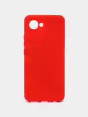 Красный чехол REALME C30S / REALME C30 / Narzo 50i prime с защитой камеры