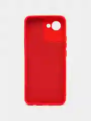 Красный чехол REALME C30S / REALME C30 / Narzo 50i prime с защитой камеры