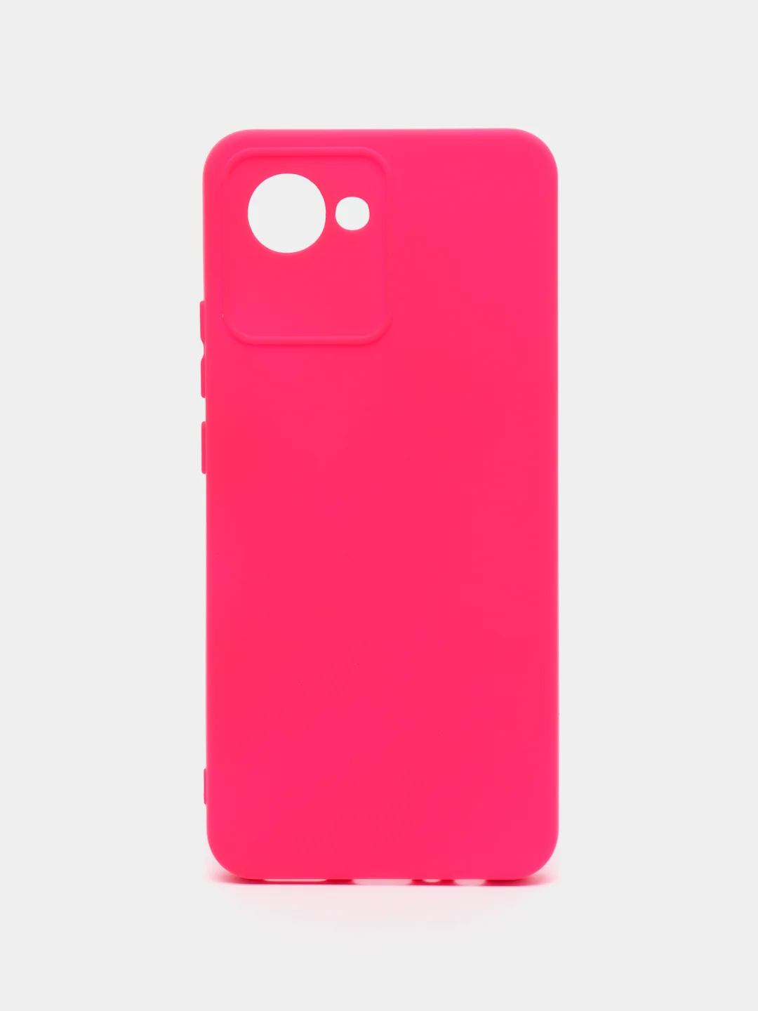 Фуксия чехол REALME C30S / REALME C30 / Narzo 50i prime с защитой камеры
