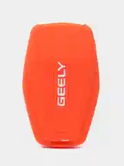 Красный чехол для смарт-ключей GEELY Coolray / Geometry C / Geometry A/ Monjaro/ Emgrand/ OKAVANGO