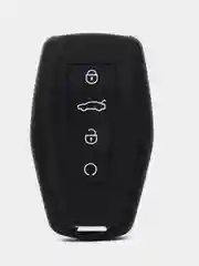 Черный чехол для смарт-ключей GEELY Coolray / Geometry C / Geometry A/ Monjaro/ Emgrand/ OKAVANGO