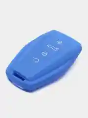 Синий чехол для смарт-ключей GEELY Coolray / Geometry C / Geometry A/ Monjaro/ Emgrand/ OKAVANGO