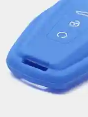 Синий чехол для смарт-ключей GEELY Coolray / Geometry C / Geometry A/ Monjaro/ Emgrand/ OKAVANGO
