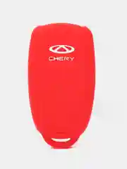 Голубой чехол для смарт ключа Chery Tiggo 8 Pro/8 Pro Max/7 Pro Max/OMODA C5/Arrizo 8 силиконовый