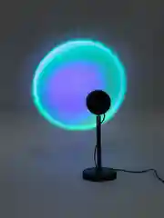 Лампа "Закат" RGB металлическая, с пультом, 16 цветов, ночник