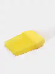 Желтый щетка силиконовая для выпечки, масла, с прозрачной ручкой
