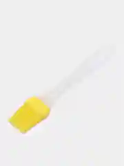 Желтый щетка силиконовая для выпечки, масла, с прозрачной ручкой