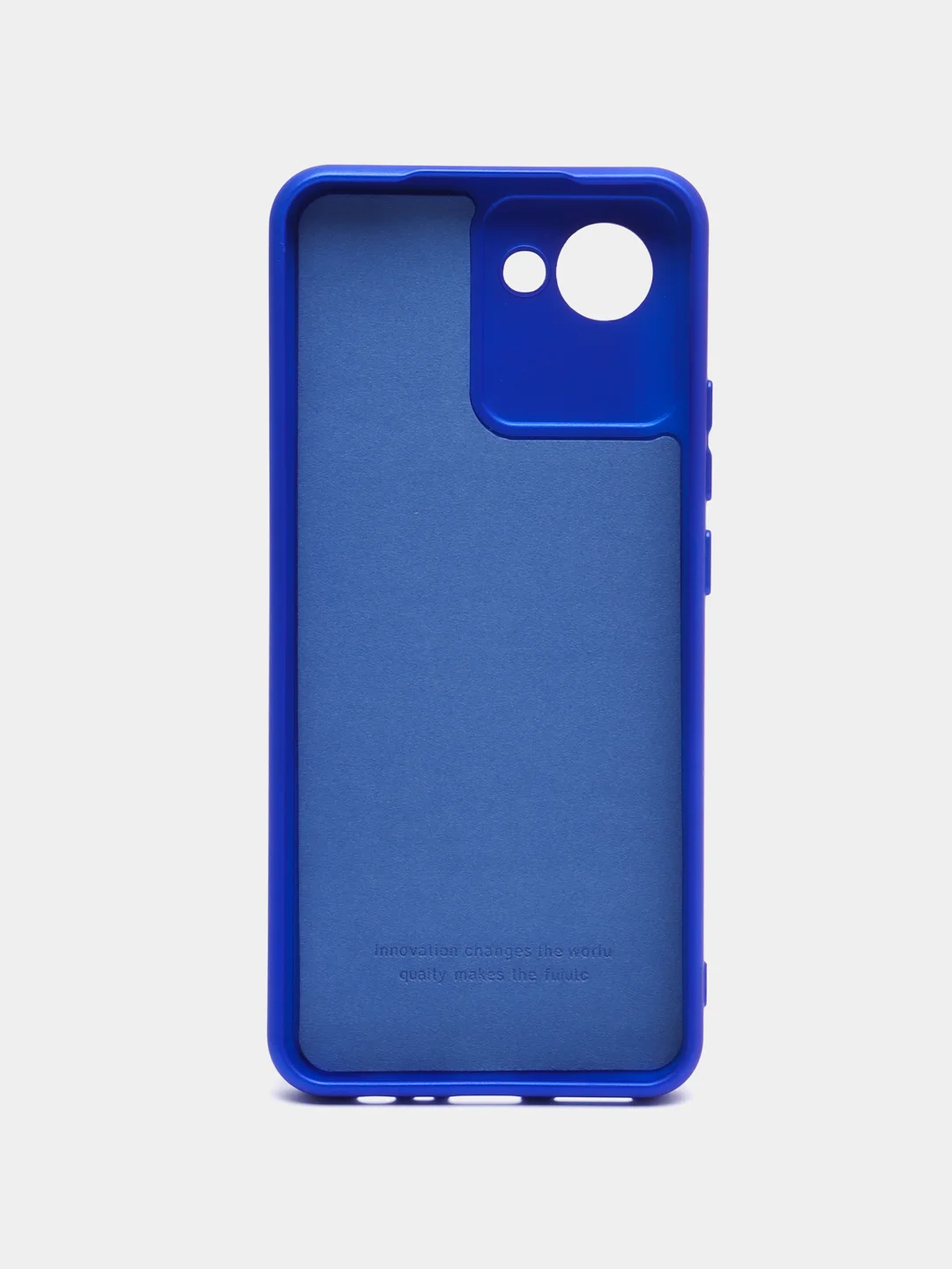 Синий чехол REALME C30S / REALME C30 / Narzo 50i prime с защитой камеры