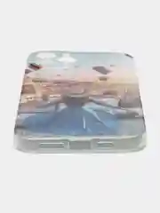 Лазурный чехол для iPhone 11, 12 Pro Max, 11 Pro, 11 Pro Max, 13, с рисунком, с защитой камеры