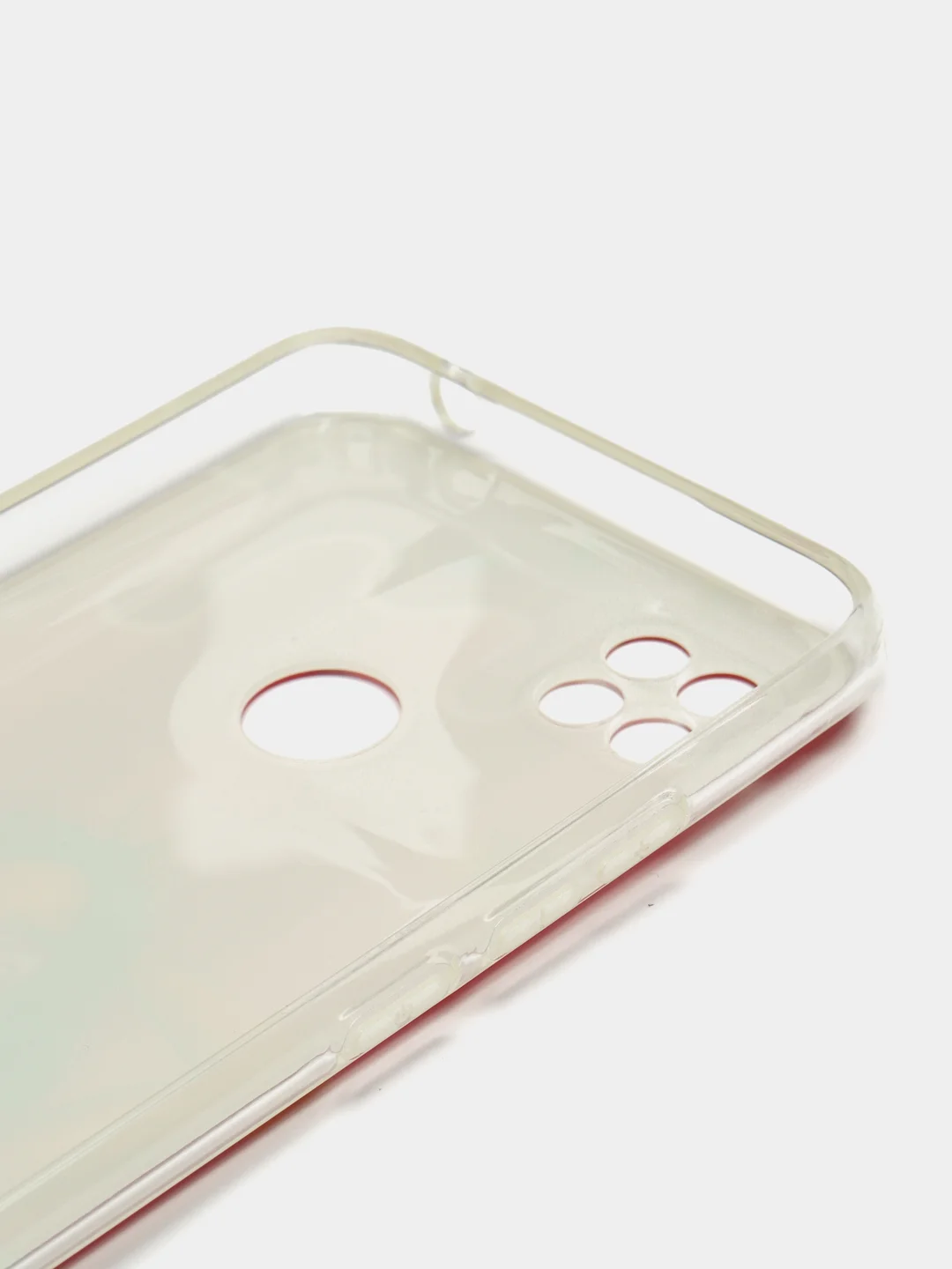 Вишнёвый чехол для телефона Xiaomi Redmi 10А / Redmi 10С, с рисунком и защитой камеры