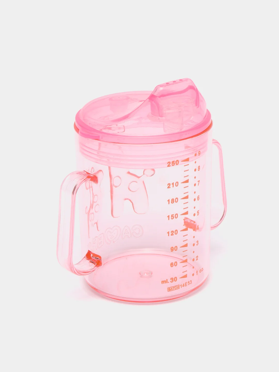 Розовый поилка тренировочная Camera, 250 ml