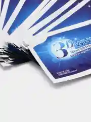 Синий отбеливающие полоски для зубов 3D, 5D, 7D White
