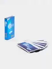 Синий отбеливающие полоски для зубов 3D, 5D, 7D White