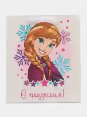 Молочный пакет подарочный, ламинированный, вертикальный