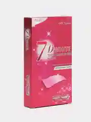 Фуксия отбеливающие полоски для зубов 3D, 5D, 7D White