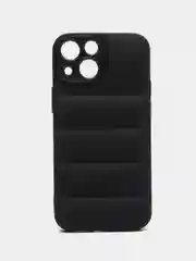 Черный чехол на айфон (iPhone) 11 13 Pro Max 12 mini XR XS Max 7 8 Plus SE силиконовый