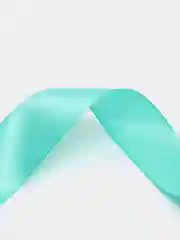 Тёмно-бирюзовый лента атласная, 25 мм, рулон 22 метра