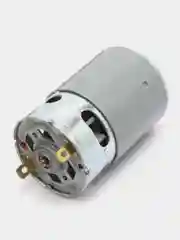 Серебряный двигатель постоянного тока 14,4V с шестерней для электродрели, шуруповерта