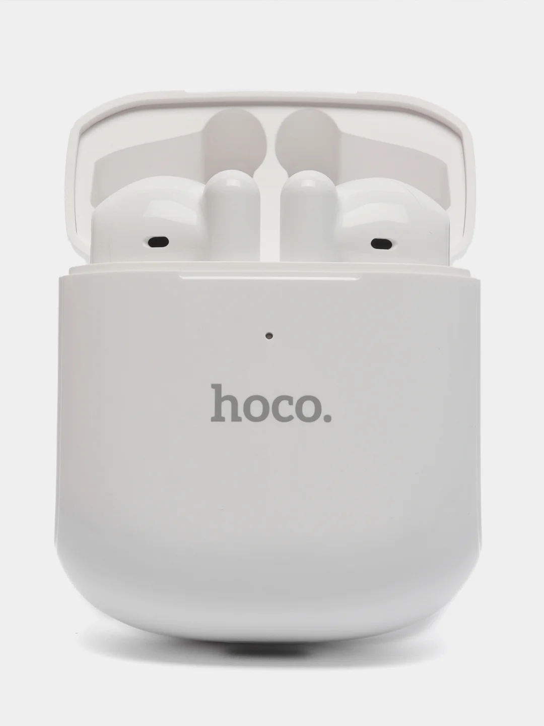 Белый беспроводные Bluetooth стереонаушники Hoco EW19, с микрофоном