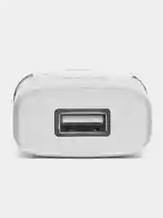 Белый зарядное устройство Hoco C11, 1 USB, с кабелем Lightning, 1.0 A