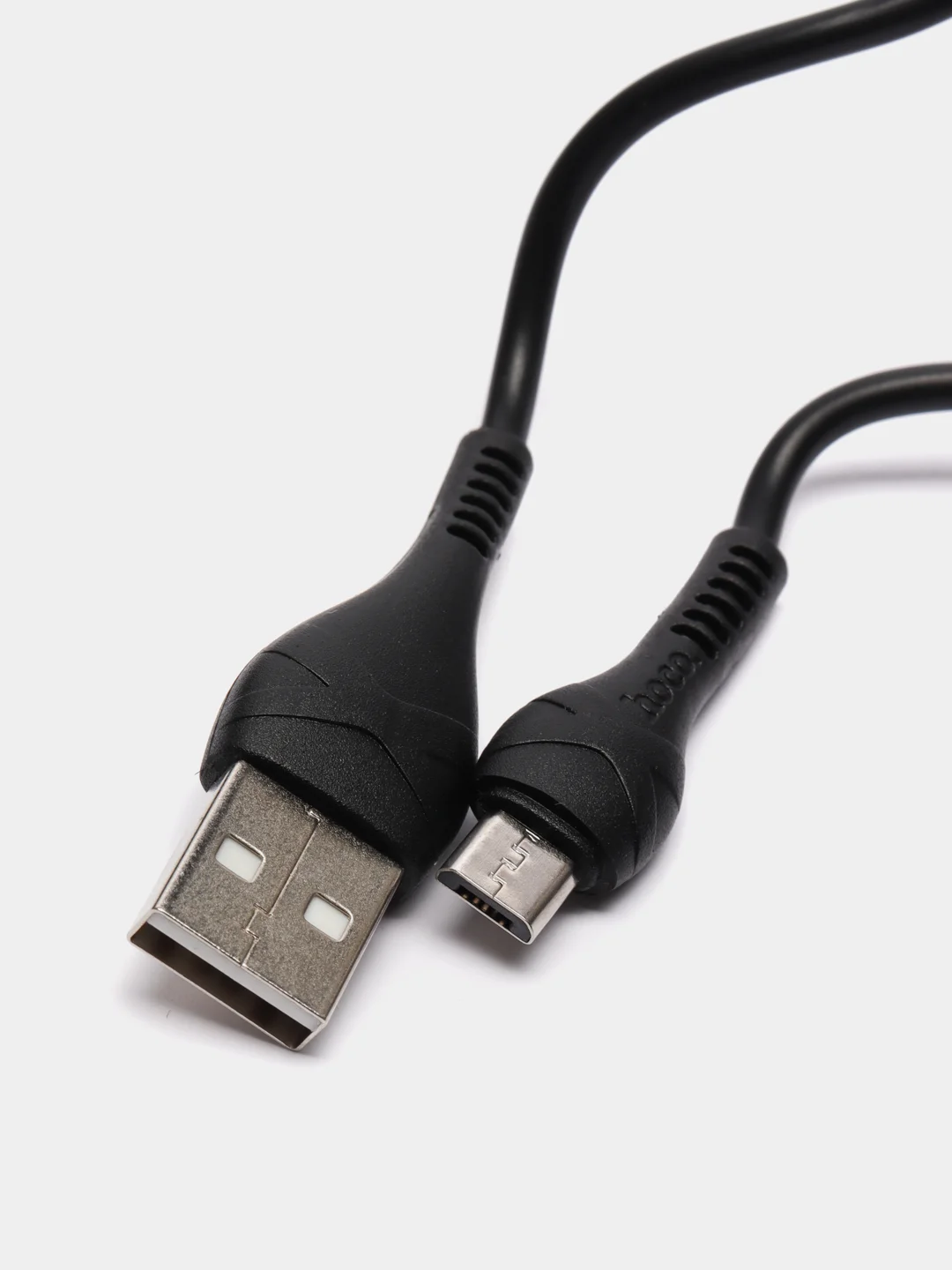 Черный быстрая зарядка, сетевое зарядное устройство 3.0A Hoco N3 с кабелем MicroUSB