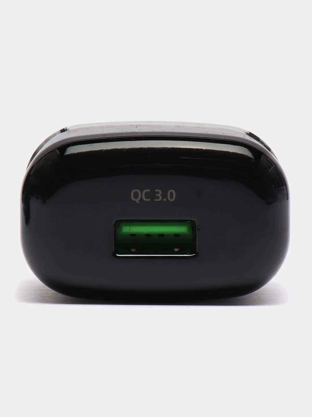 Черный быстрая зарядка, сетевое зарядное устройство 3.0A Hoco N3 с кабелем MicroUSB